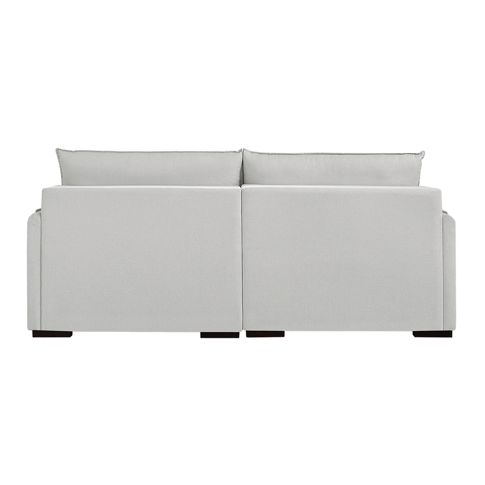 Sofá 3 Lugares Retrátil Urban Linho Cinza 220 cm