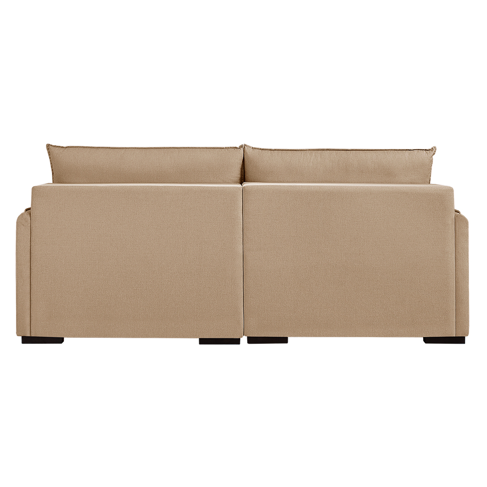 Sofá 3 Lugares Retrátil Urban Linho Palha 200 cm