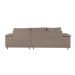 Sofá 4 Lugares Clássico com Chaise Direito Linho Cobre