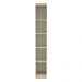 Guarda Roupa Modulado 1 Porta 189 Master Avelã Rústico/Ártico Rústico - Eucamóveis