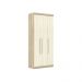 Guarda Roupa Modulado 3 Portas 2 Gavetas 192 Master Avelã Rústico/Ártico Rústico - Eucamóveis