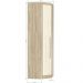 Guarda Roupa Modulado Canto Oblíquo 195 Master Avelã Rústico/Ártico Rústico - Eucamóveis