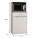 Armário para Micro-ondas Rogue 2 Portas 1 Gaveta Branco