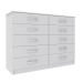Cômoda Austin 10 Gavetas Branco