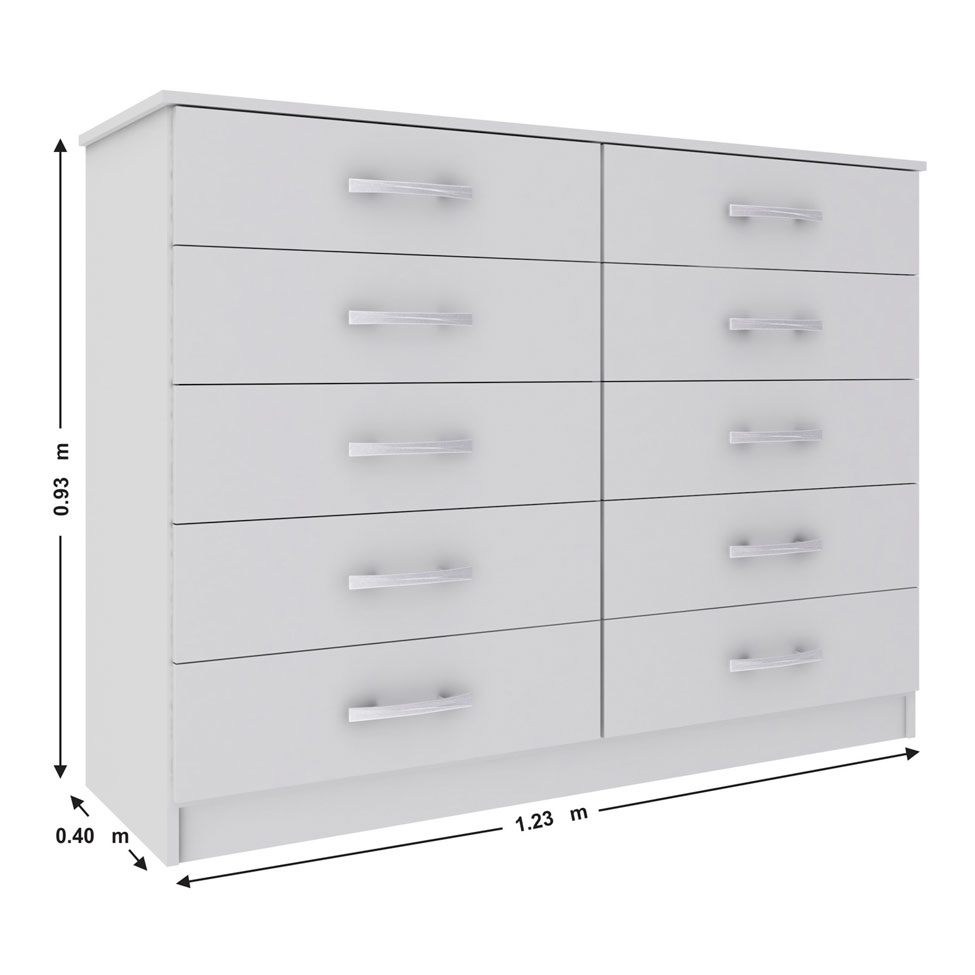 Cômoda Austin 10Gv Branco