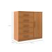 Cômoda Sapateira New Monaco 1 Porta 5 Gavetas Cinnamomo