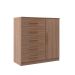 Cômoda Sapateira New Monaco 1 Porta 5 Gavetas Demolição