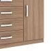 Cômoda Zurique 1 Porta 5 Gavetas Demolição