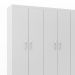 Guarda-Roupa Casal Atalaia 6PT 2GV Branco