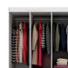 Guarda-Roupa Casal Bergamo 6 Portas 9 Gavetas Branco