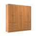 Guarda-Roupa Casal New Encante 6 Portas 6 Gavetas Cinnamomo
