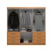 Guarda-Roupa Casal New Encante 6 Portas 6 Gavetas Cinnamomo