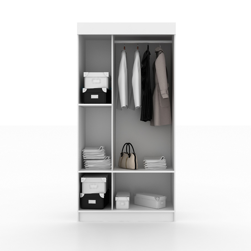 Guarda-Roupa Solteiro 2 Portas Berlim Demolição