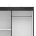 Guarda-Roupa Solteiro Atalaia 4 Portas 2 Gavetas Preto