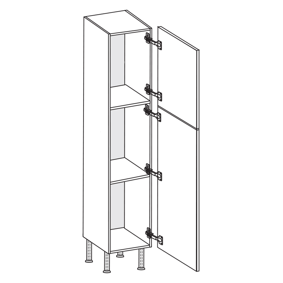 Paneleiro CZP61 2 Portas Branco Evidência