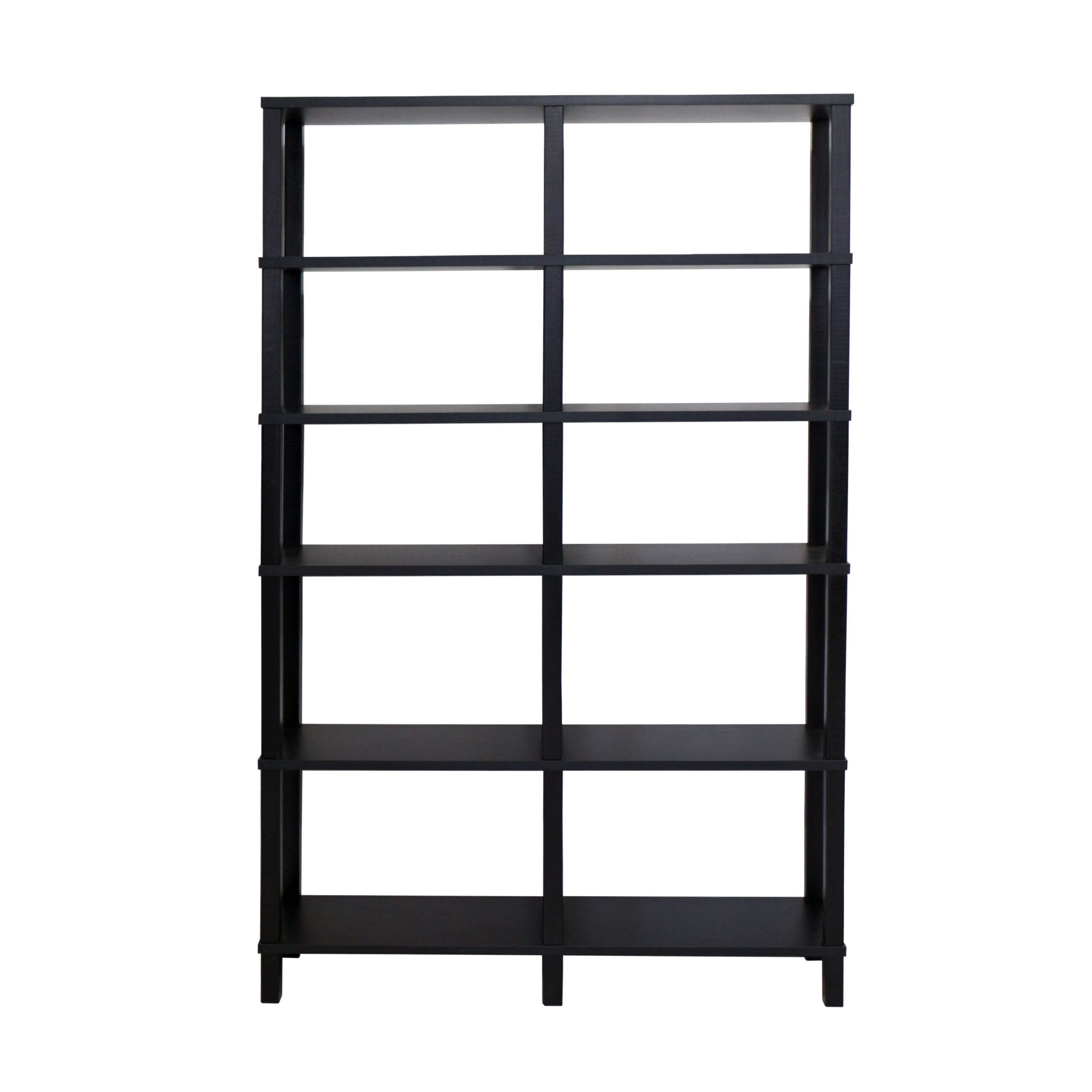 Estante 100x26x160 Preta Montantes Pretos