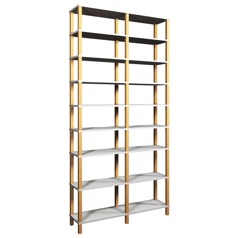 Estante 116x30x238 Branca