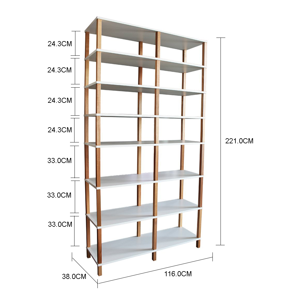 Estante 116x38x221 Branca