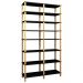 Estante 116x38x221 Preta