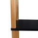 Estante 140x38x221 Preta c/ 6 Prat. 33cm