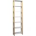 Estante 60x23x221 Branca c 6 Prat. 33cm