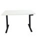 MESA COM REGULAGEM 1,20x70 PRETO COM TAMPO BRANCO