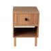 Mesa de Cabeceira Cubo 40x56x40 Freijó c/ 1 Gaveta