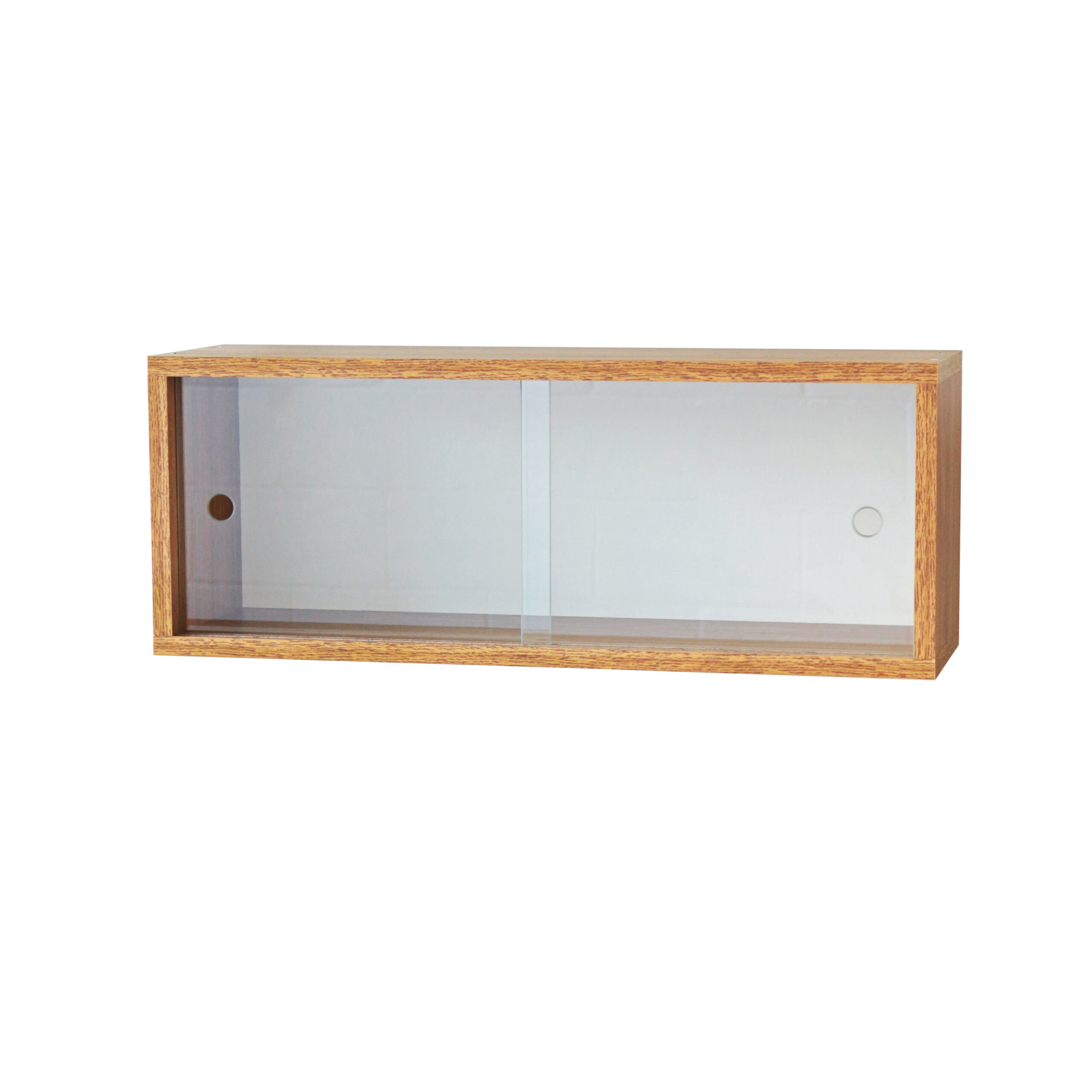 Nicho 60x23x18 Freijó c/ Portas de Vidro
