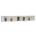 Nicho Funko Portas Correr Vidro Branco 100x16x18