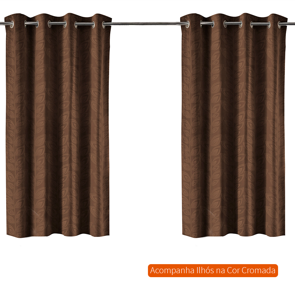 Cortina Bloom ll (170x300) Taupe