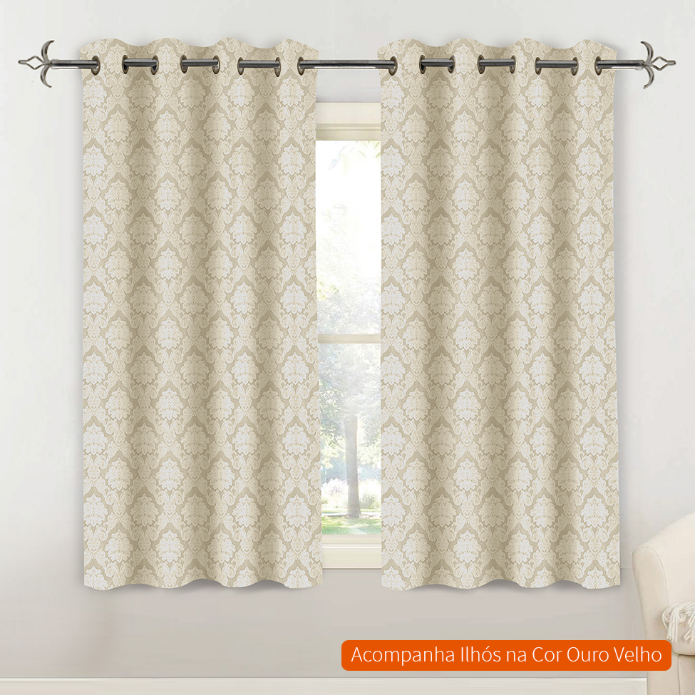 Cortina Mystic (170x300) Bege