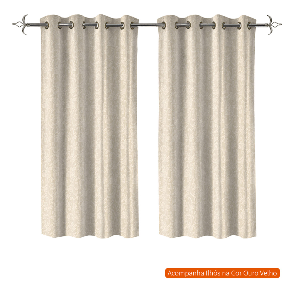 Cortina Rocca l (170x300) Bege