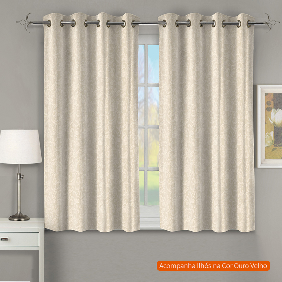 Cortina Rocca l (170x300) Bege