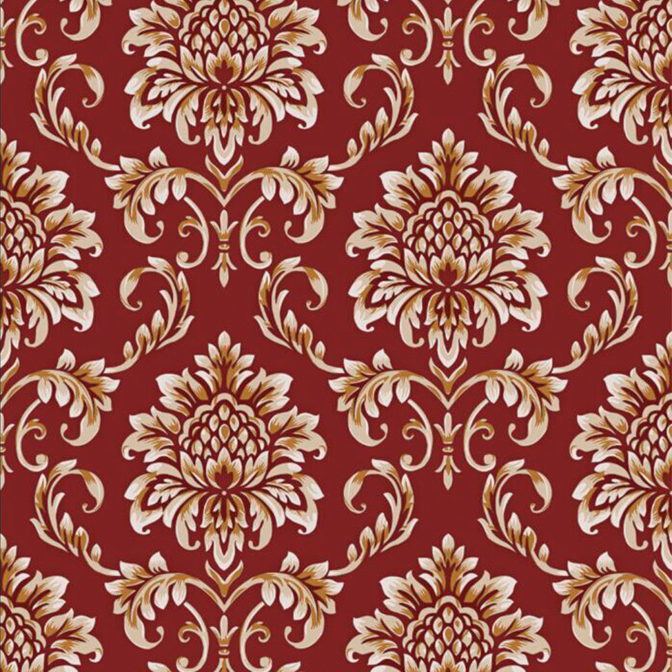 Papel de Parede Bela Vista (53x1000) Marsala