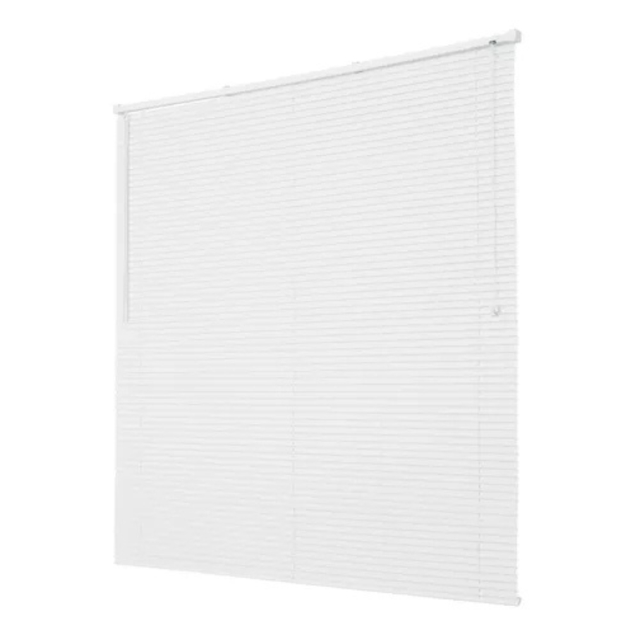 Persiana Cortina Horizontal Pvc 1,20x1,30m Off Evolux Diversas Cores - Branco