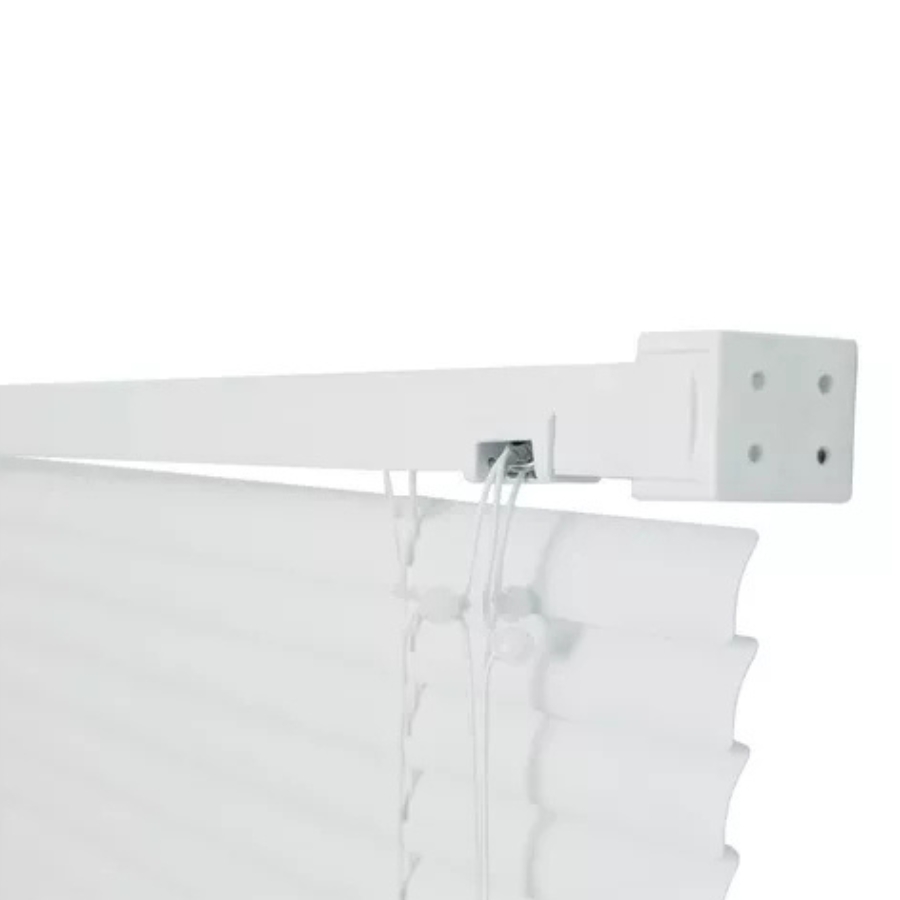 Persiana Cortina Horizontal Pvc 1,20x1,30m Off Evolux Diversas Cores - Branco