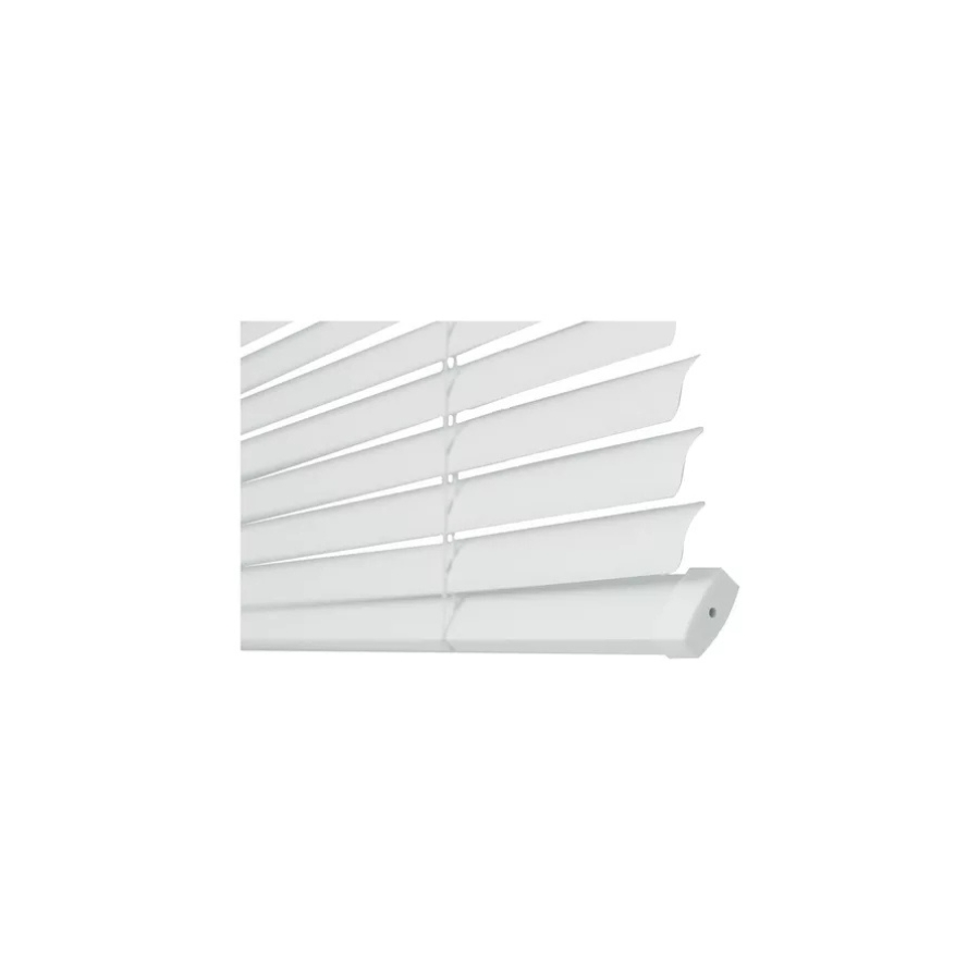 Persiana Cortina Horizontal Pvc 1,20x1,30m Off Evolux Diversas Cores - Branco