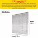 Persiana Cortina Horizontal Pvc 1,20x1,30m Off Evolux Diversas Cores - Branco