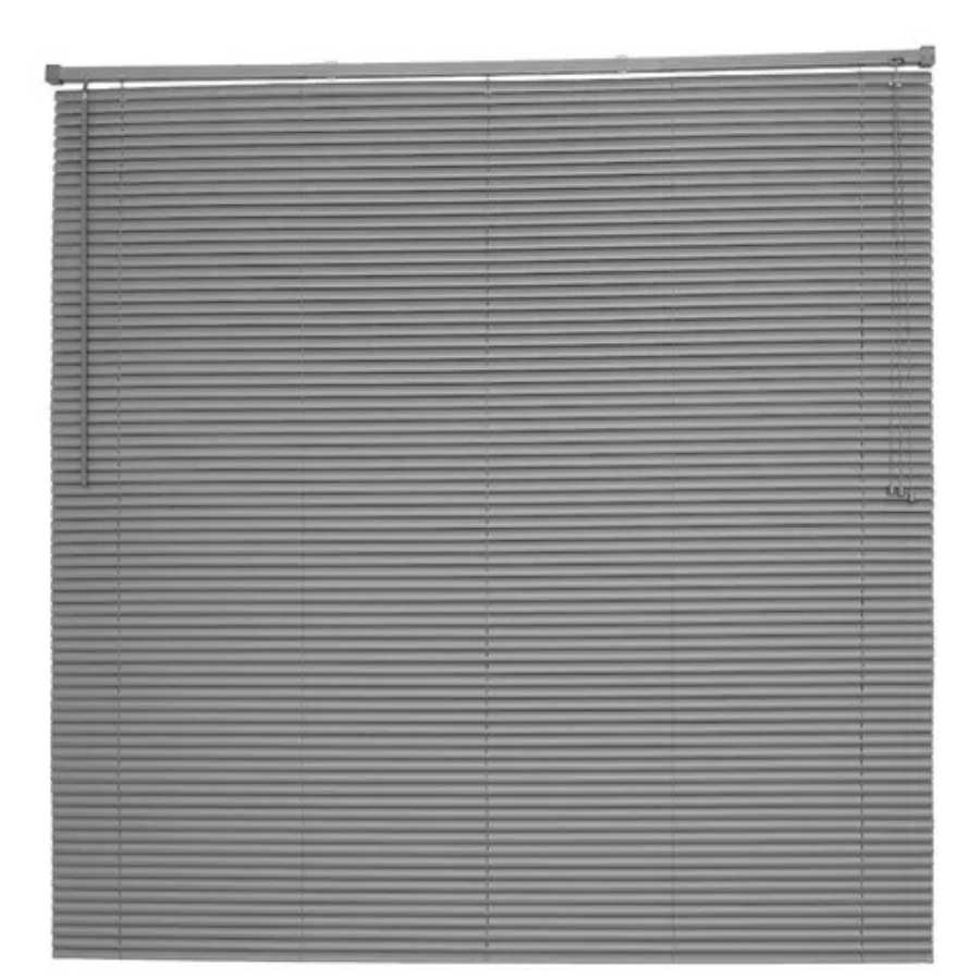 Persiana Cortina Horizontal Pvc 1,20x1,30m Off Evolux Diversas Cores - Chumbo