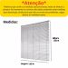 Persiana Horizontal De Pvc- 1,60x1,30m Off Evolux - Branco
