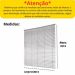 Persiana Horizontal De Pvc- Off 0,80x1,30m Evolux - Branco