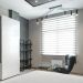 Persiana Rolo Dupla Zebrada 140x160 - Branco