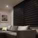 Persiana Rolo Dupla Zebrada 140x160 - Preto