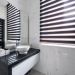 Persiana Rolo Dupla Zebrada 140x160 - Preto