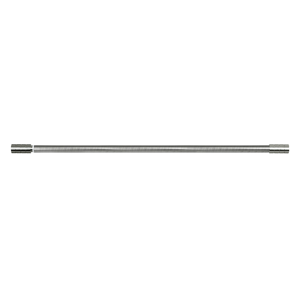 Varão Extensível para Cortina Cilíndrica 210 cm Cromado