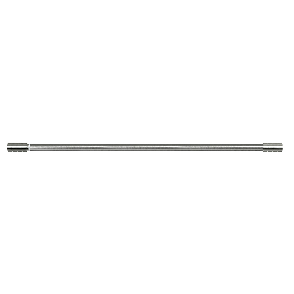 Varão Extensível para Cortina Cilíndrica 300 cm Cromado