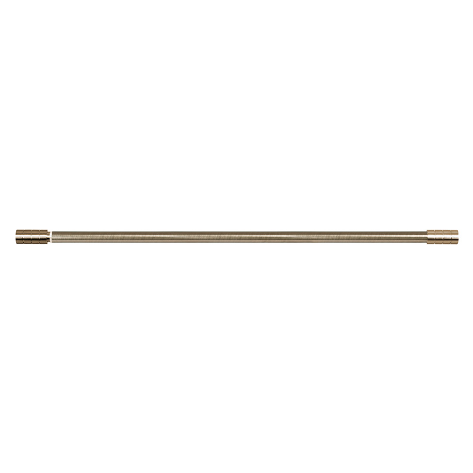 Varão Extensível para Cortina Cilíndrica 300 cm Ouro Velho