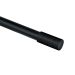 Varão Extensível para Cortina Cilindrica 210 cm Preto