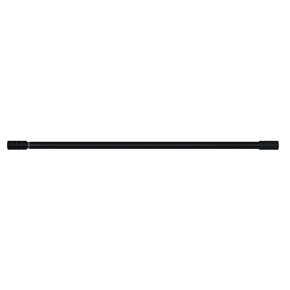 Varão Extensível para Cortina Cilindrica 300 cm Preto