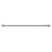 Varão Extensível para Cortina Coroa 210 cm Cromado
